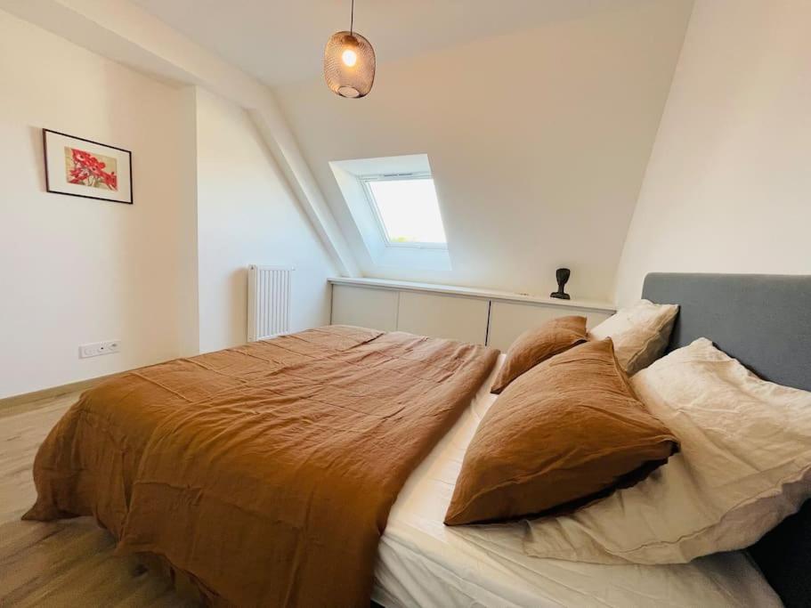 Appartement Lumineux Et Spacieux, Terrasse Et Parking Prive กงการ์โน ภายนอก รูปภาพ
